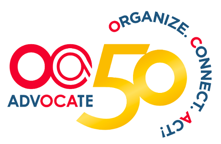OCA 50th Anniversary logo