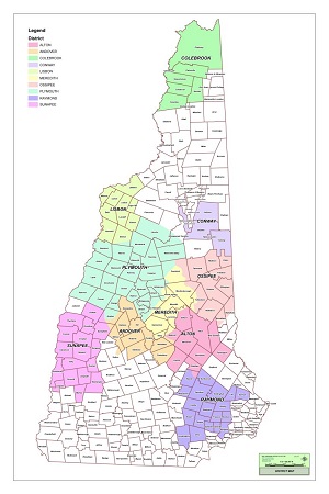 NHEC district map