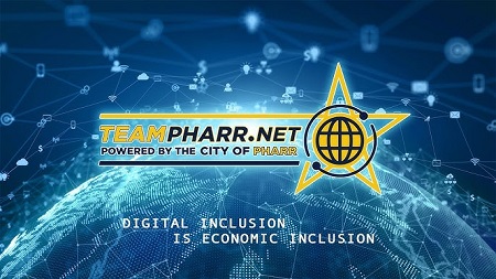 Pharr Net logo and tagline
