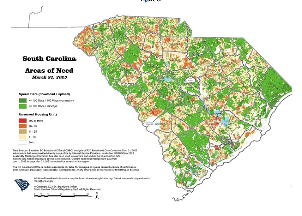 South Carolina Areas of Need