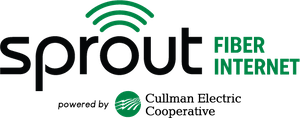 Cullman Sprout Fiber Internet logo