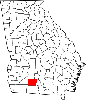 Colquitt County GA map