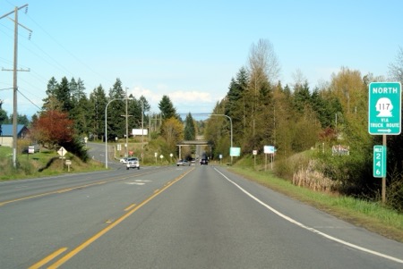 Interstate 101 in Clallam County
