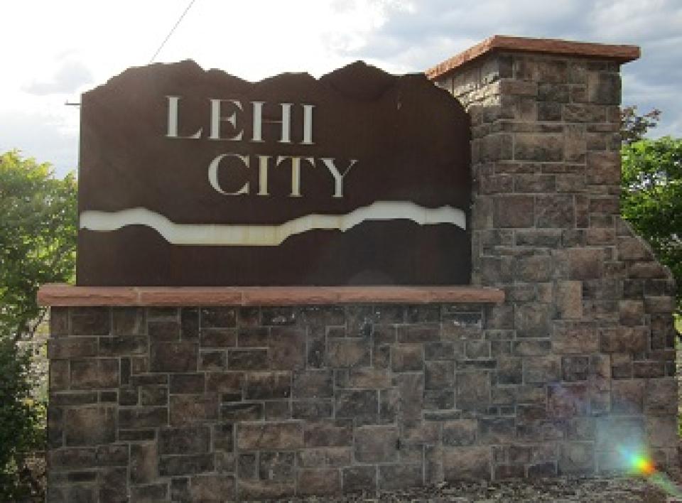 Lehi City sign