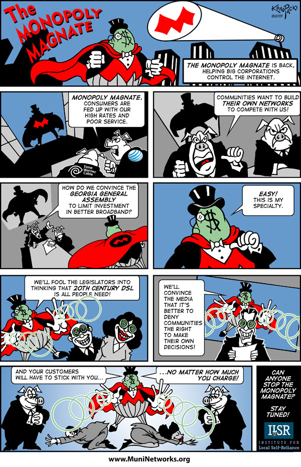 Monopoly Magnate Comic