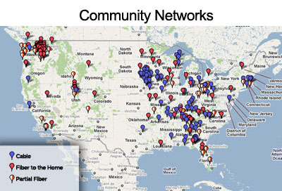 Community Networks Map