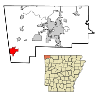 Map of Siloam Springs